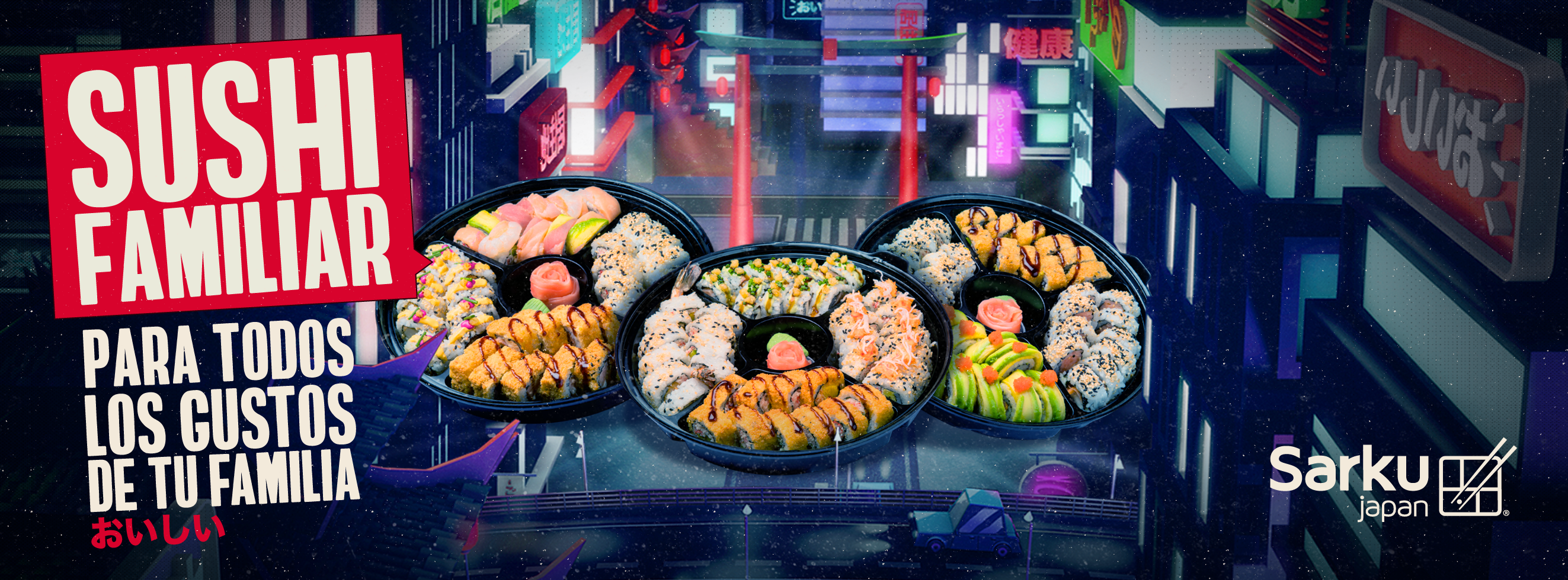 Sushi Familiar. Para todos los gustos de tu familia