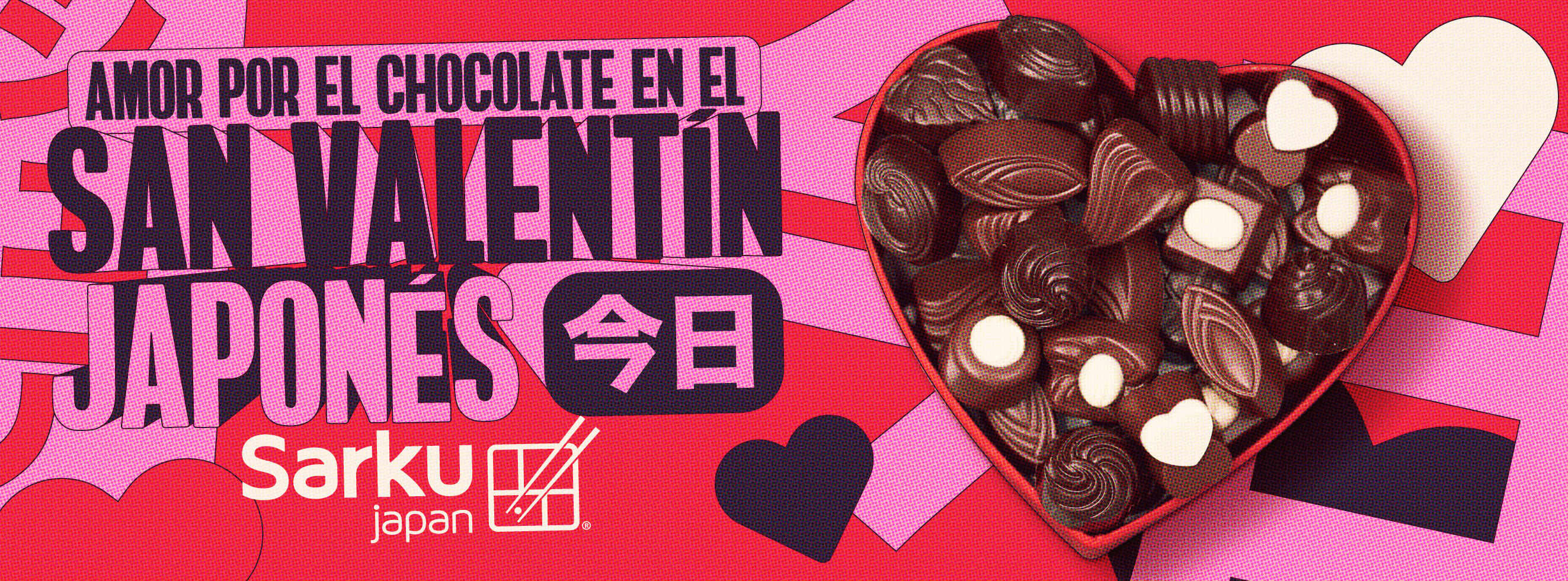 Amor por el chocolate en el San Valentín japonés